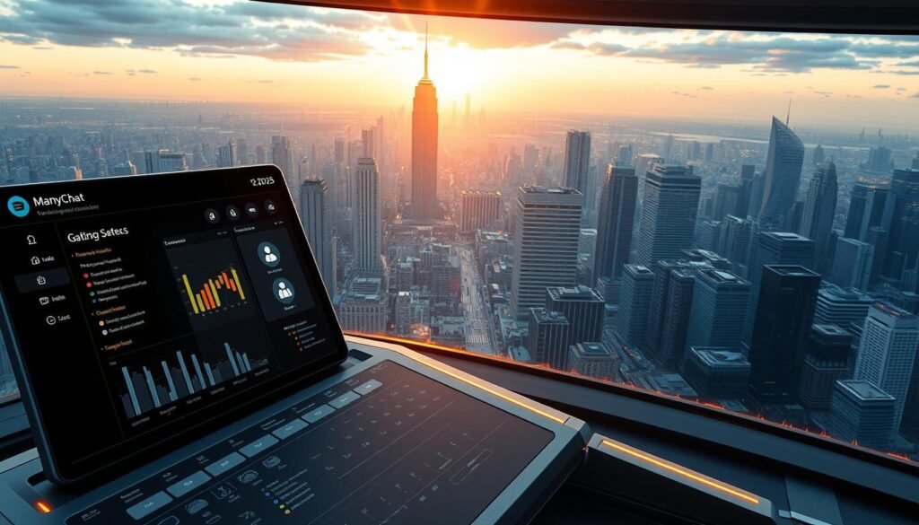 ManyChat Interface Features 2025